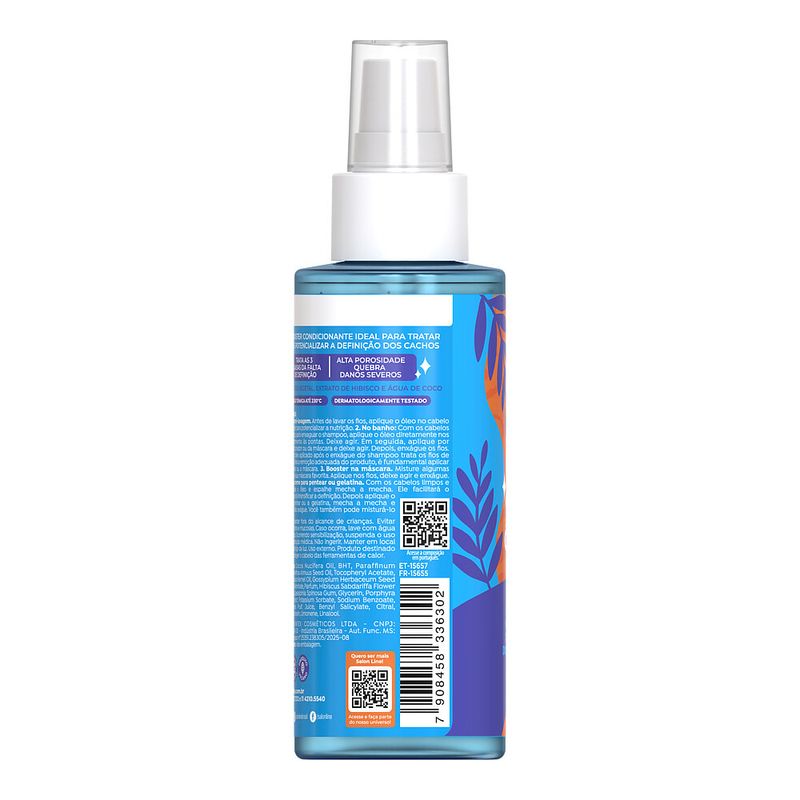 Oleo Booster Salon Line Definicao Natural 120ml