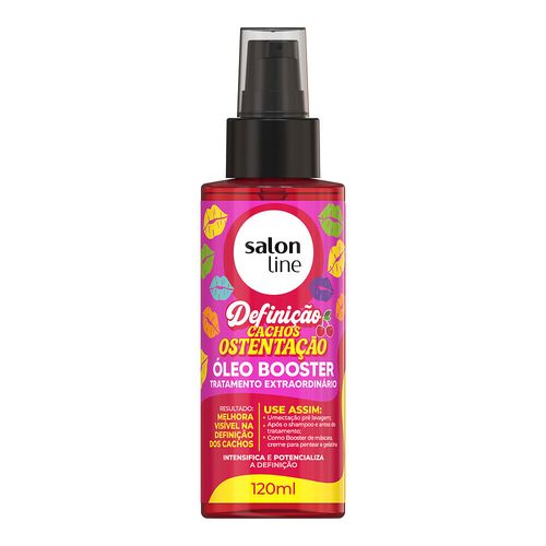 Óleo Booster Salon Line Definição Cachos Ostentação 120ml
