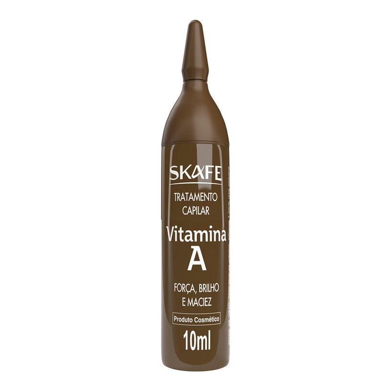 Ampola Tratamento Capilar Skafe Vitamina A 10ml
