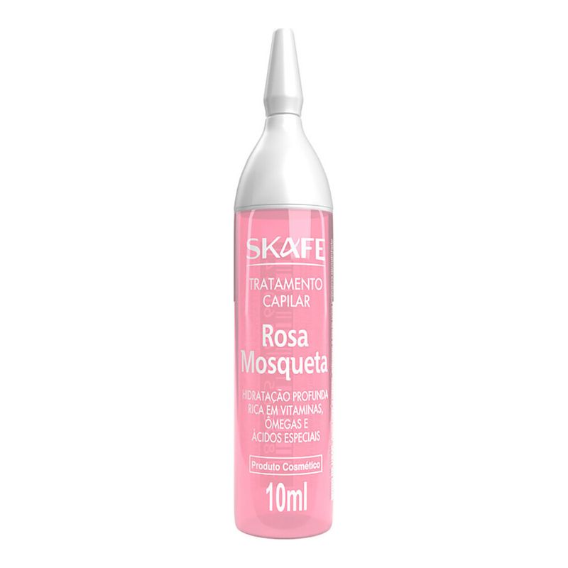 Ampola Tratamento Capilar Skafe Rosa Mosqueta 10ml