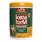 Creme de Tratamento Keraform Oleos do Brasil 1kg