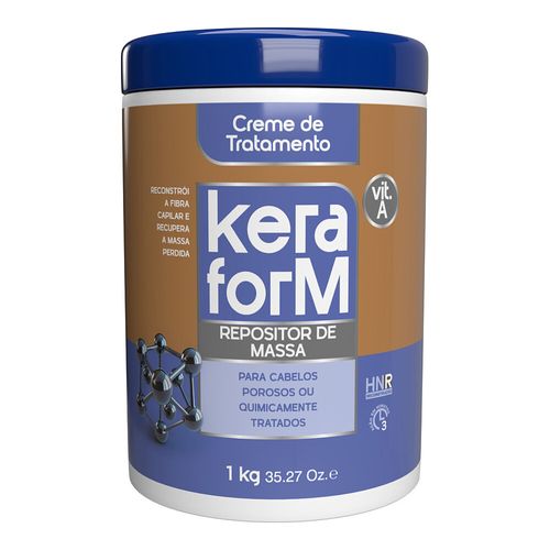 Creme de Tratamento Keraform Repositor de Massa 1kg