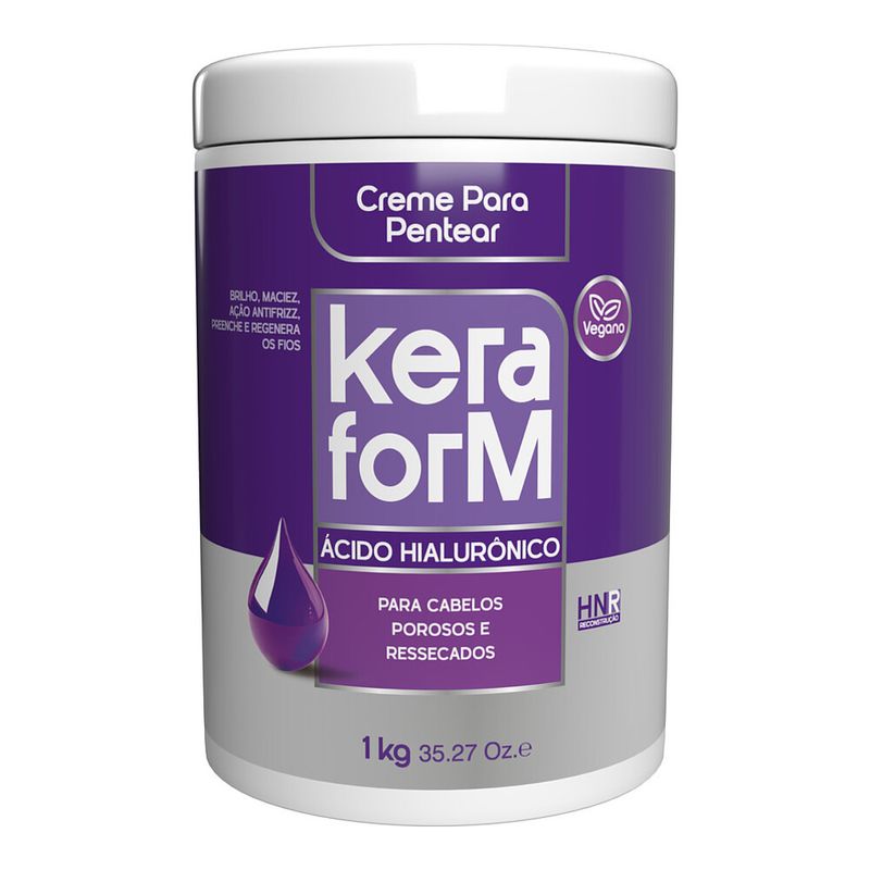 Creme para Pentear Keraform Acido Hialuronico 1kg