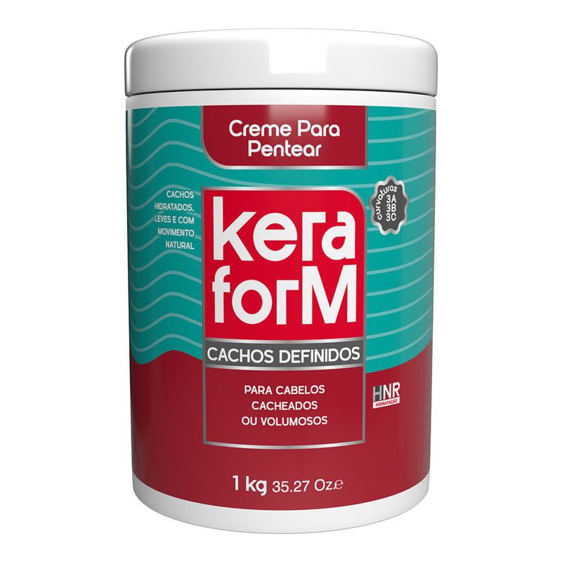 Creme para Pentear Keraform Cachos Definidos 1kg