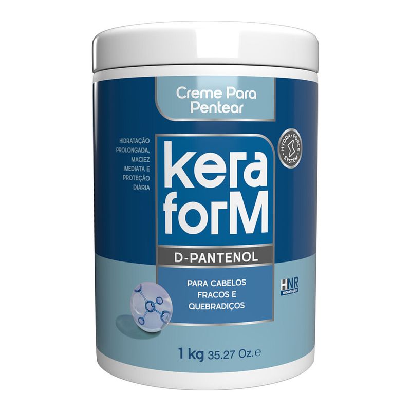 Creme para Pentear Keraform D-Pantenol 1kg