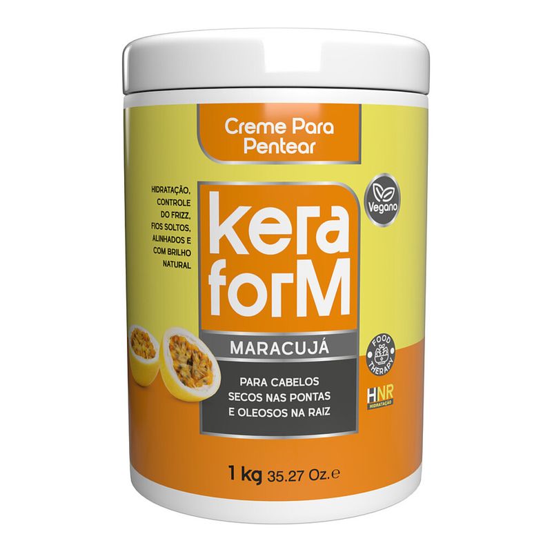 Creme para Pentear Keraform Maracuja 1kg