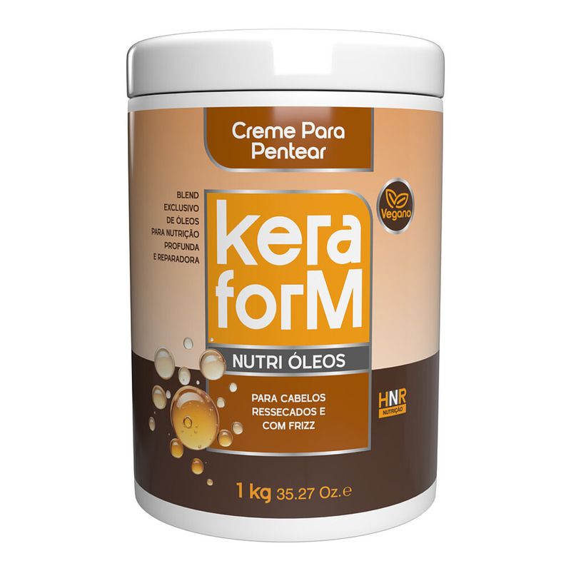 Creme para Pentear Keraform Nutri Oleos 1kg