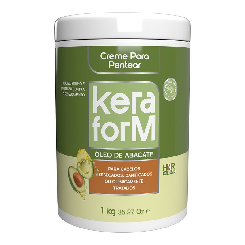 Creme para Pentear Keraform Oleo de Abacate 1kg