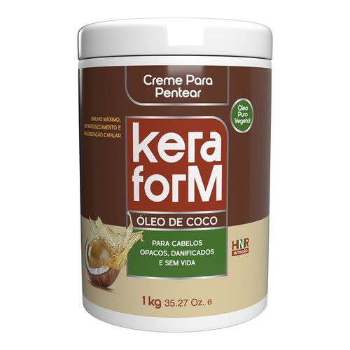 Creme para Pentear Keraform Óleo de Coco 1kg