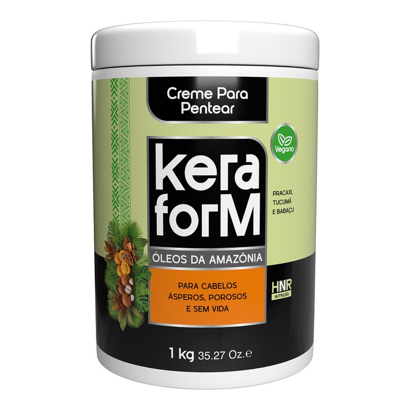 Creme para Pentear Keraform Oleos da Amazonia 1kg