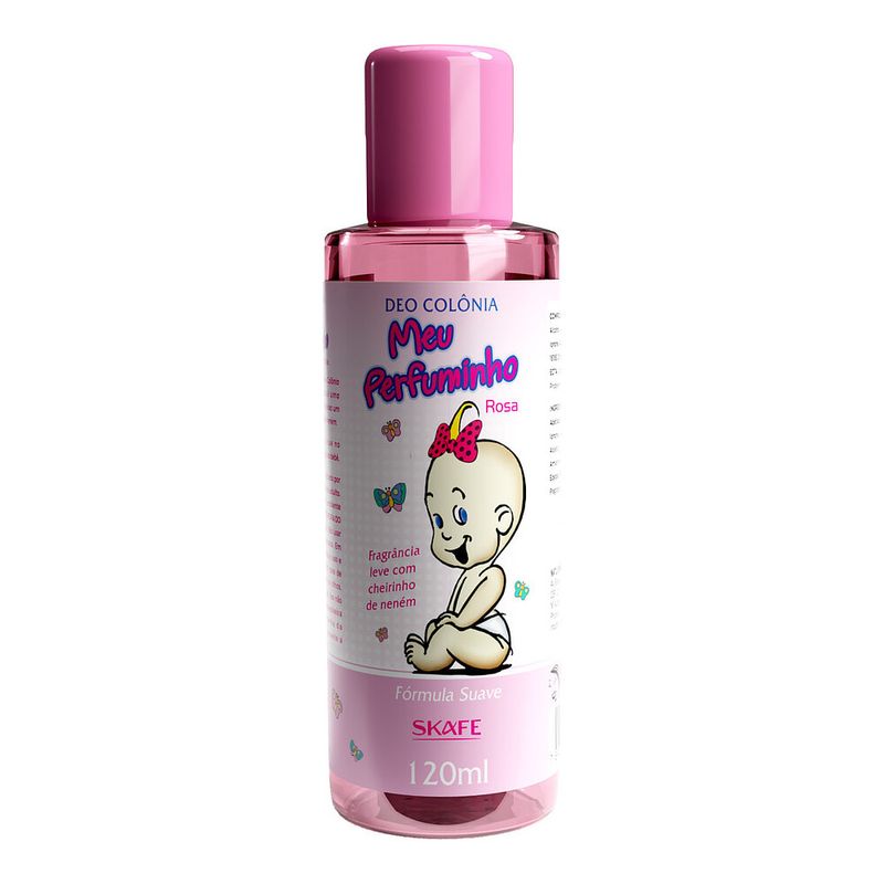 Colonia Infantil Skafe Meu Perfuminho Rosa 120ml