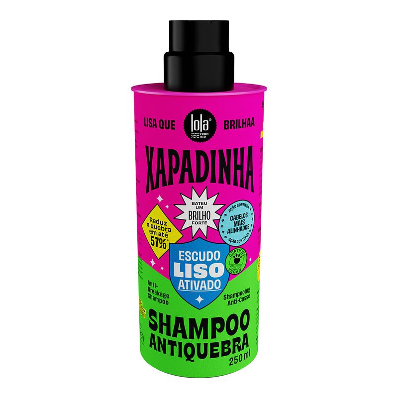Shampoo Antiquebra Lola Xapadinha 250ml