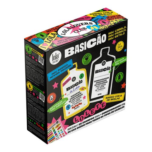 Kit Lola Basicão (Shampoo 250ml + Condicionador 250g)