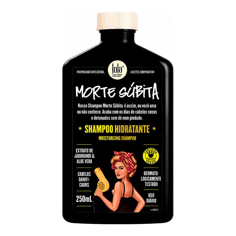 Kit Lola Morte Subita Operacao -Shampoo - Condicionador - Spray- 250ml