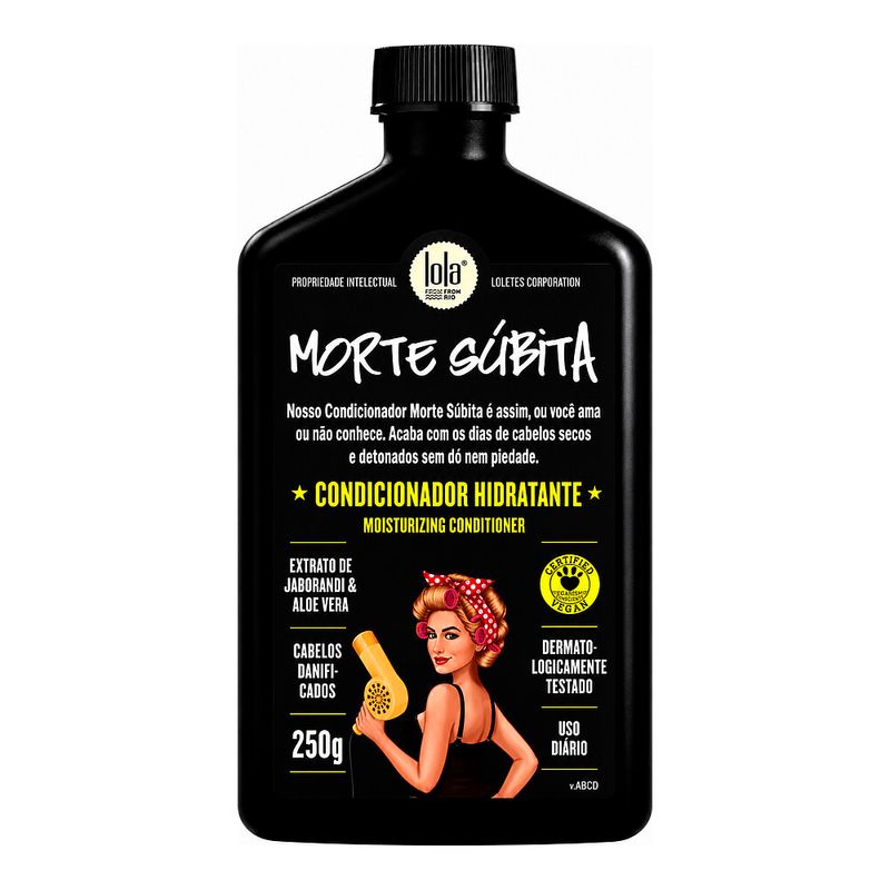 Kit Lola Morte Subita Operacao -Shampoo - Condicionador - Spray- 250ml