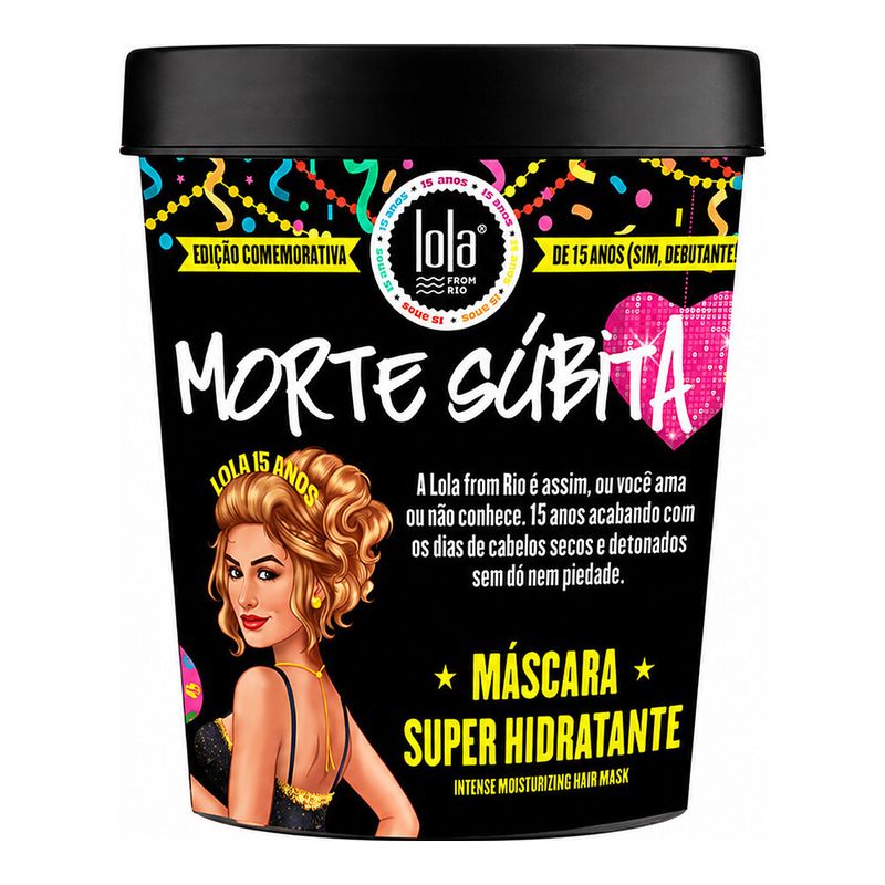 Mascara Lola Morte Subita 15 Anos 950g