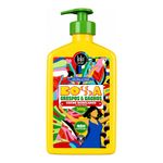 Kit Lola Bossa Crespos e Cachos -Creme Modelador - Gelatina 250g-