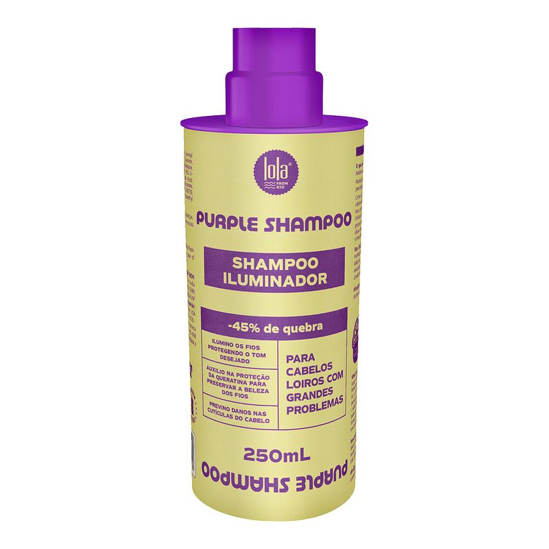 Shampoo Iluminador Lola Purple 250ml