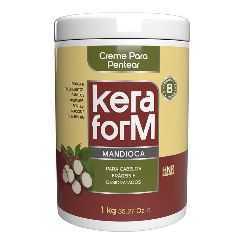 Creme para Pentear Keraform Mandioca 1kg