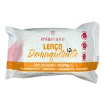 LENCO DEMAQUILANTE MIA MAKE COLAGENO - VITAMINA C 4 X 1