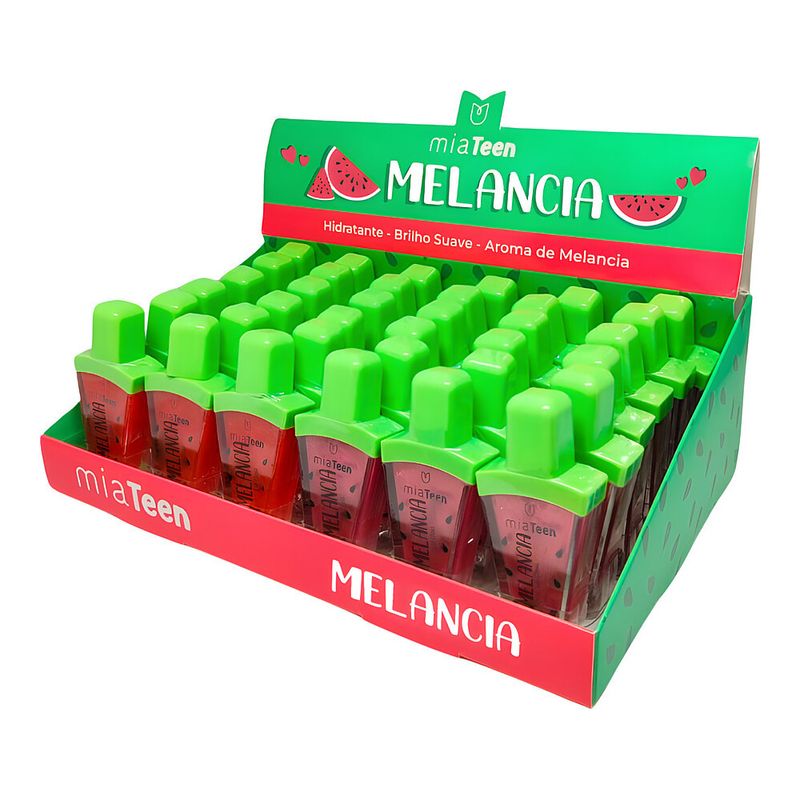 Lip Gloss Mia Make Teen Melancia Rosa