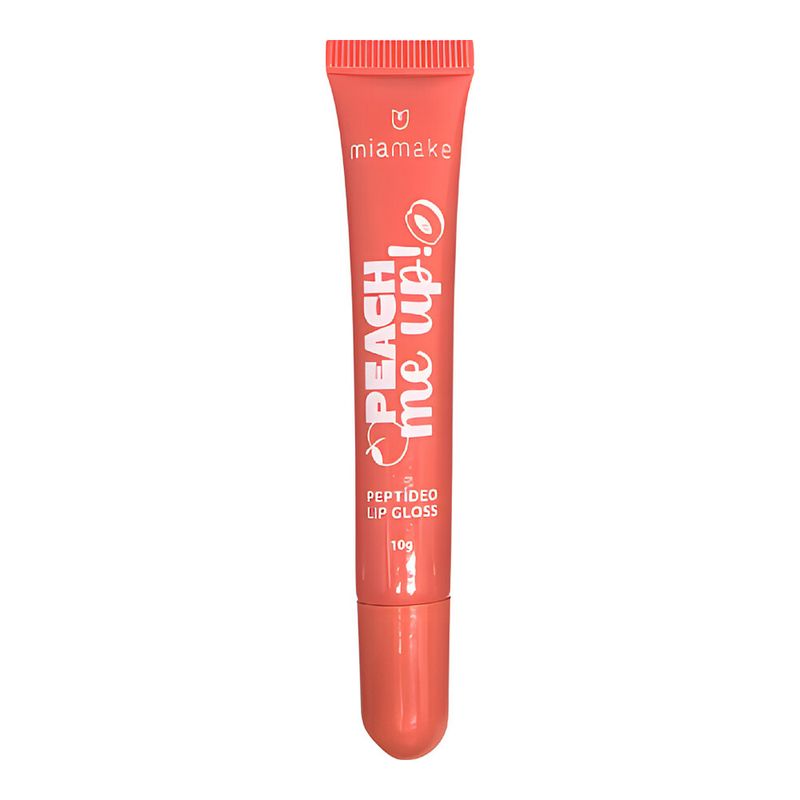 Lip Gloss Mia Make Peptideo Peach Me Up Coral