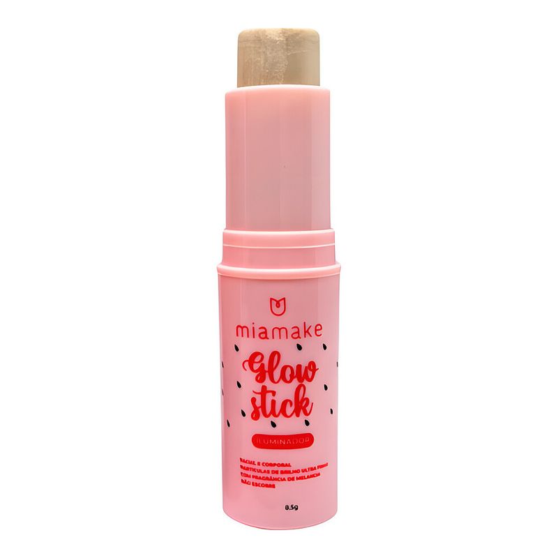 Glow Stick Iluminador Mia Make Melancia Dourado
