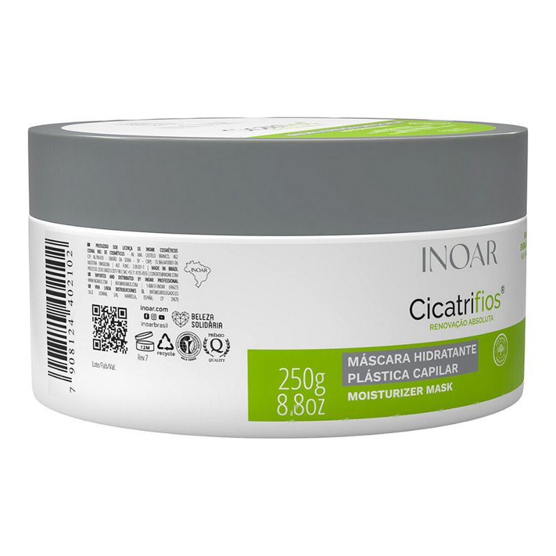 Mascara Inoar Cicatrifios Renovacao Absoluta 250g