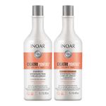 Kit Inoar Cicatripontas -Shampoo - Condicionador- 1l