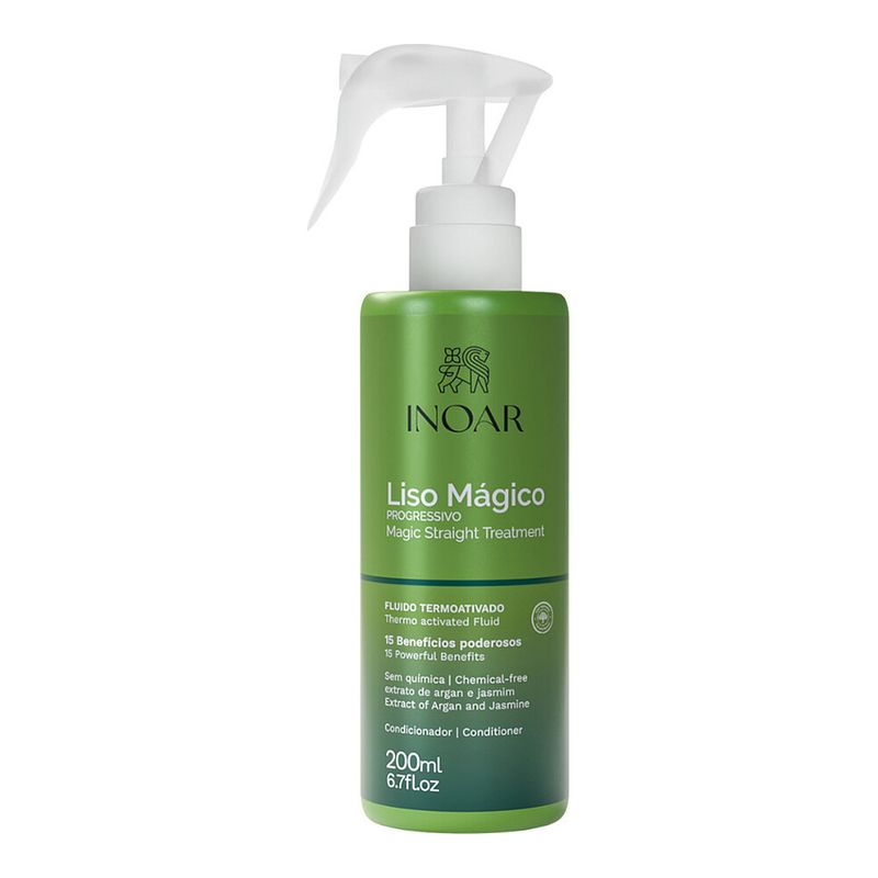 Fluido Termoativado Inoar Liso Magico 200ml