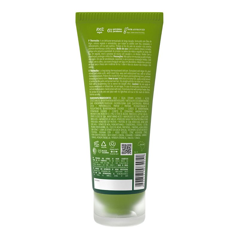 Defrizante Inoar Thermoliss Argan Oil 240ml