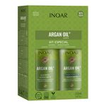 Kit Inoar Argan Oil Hidratante -Shampoo - Condicionador- 250ml