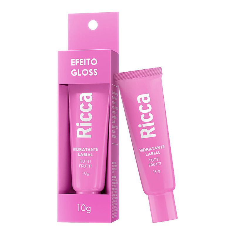 Hidratante Labial Ricca Tutti Frutti 10g