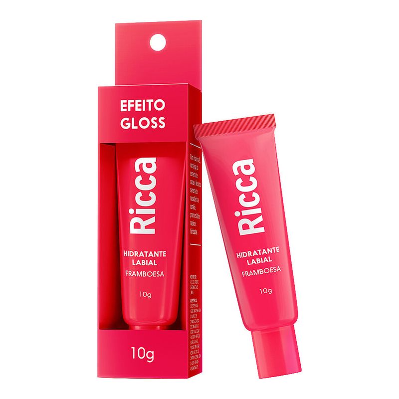 Hidratante Labial Ricca Framboesa 10g