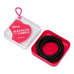 Elastico com Case Ricca Black c- 10 Unidades