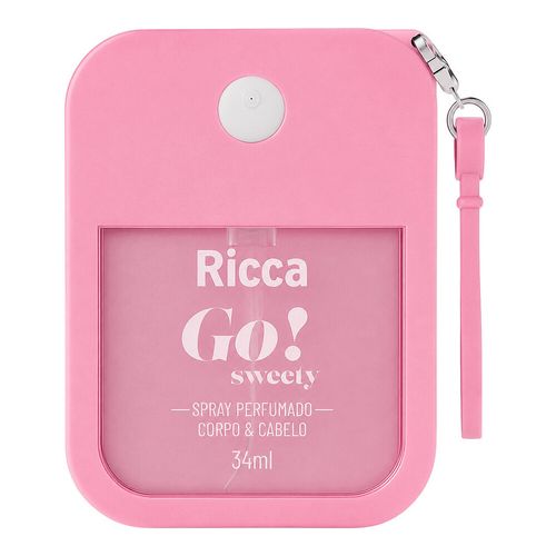 Spray Perfumado Desodorante Colônia GO! Ricca Sweety 34ml