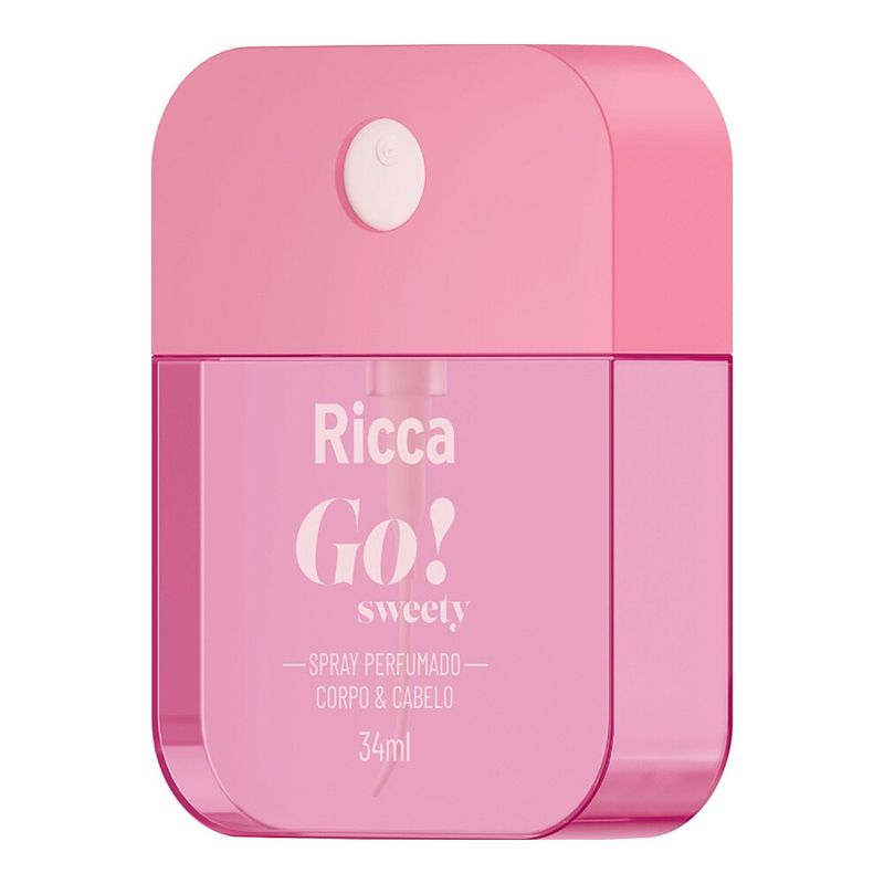 Spray Perfumado Desodorante Colonia GO- Ricca Sweety 34ml