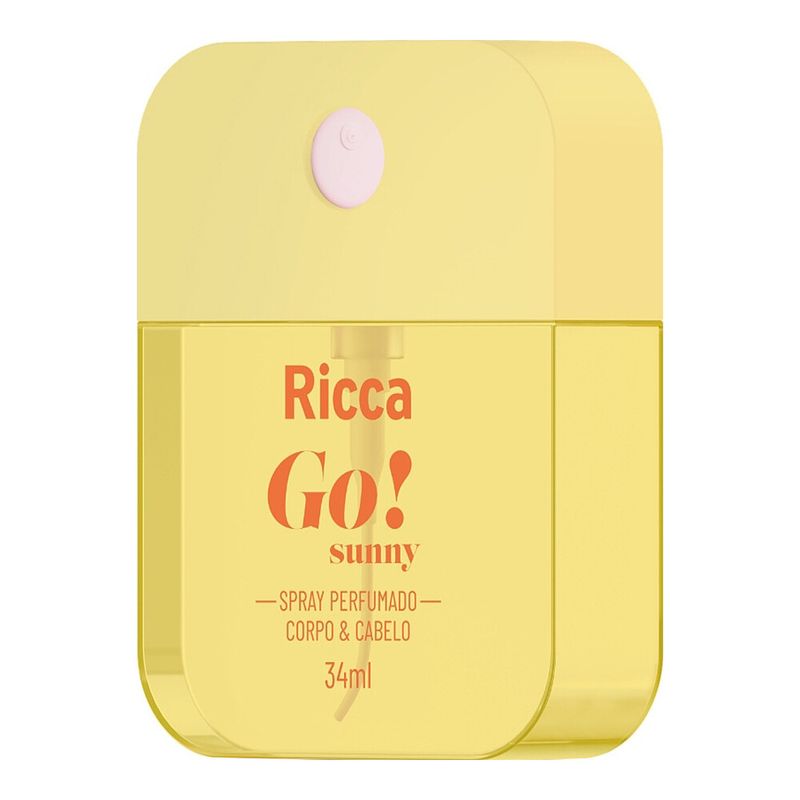 Spray Perfumado Desodorante Colonia GO- Ricca Sunny 34ml
