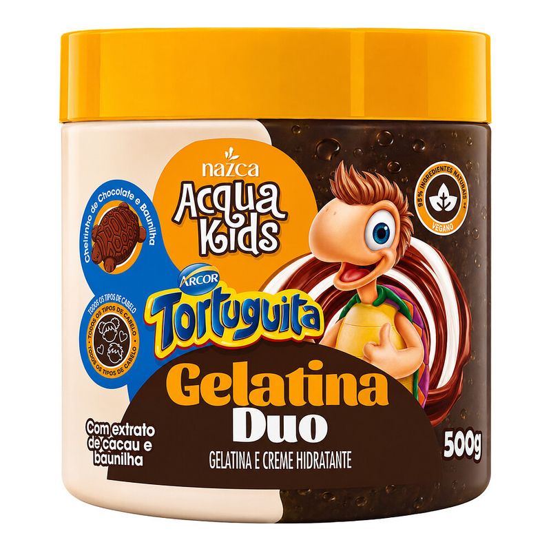 Gelatina Duo Nazca Acqua Kids Tortuguita 500g
