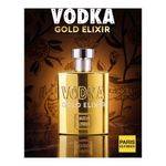 Perfume Importado Paris Elysees Eau de Toilette Masculino Vodka Gold Elixir 100ml