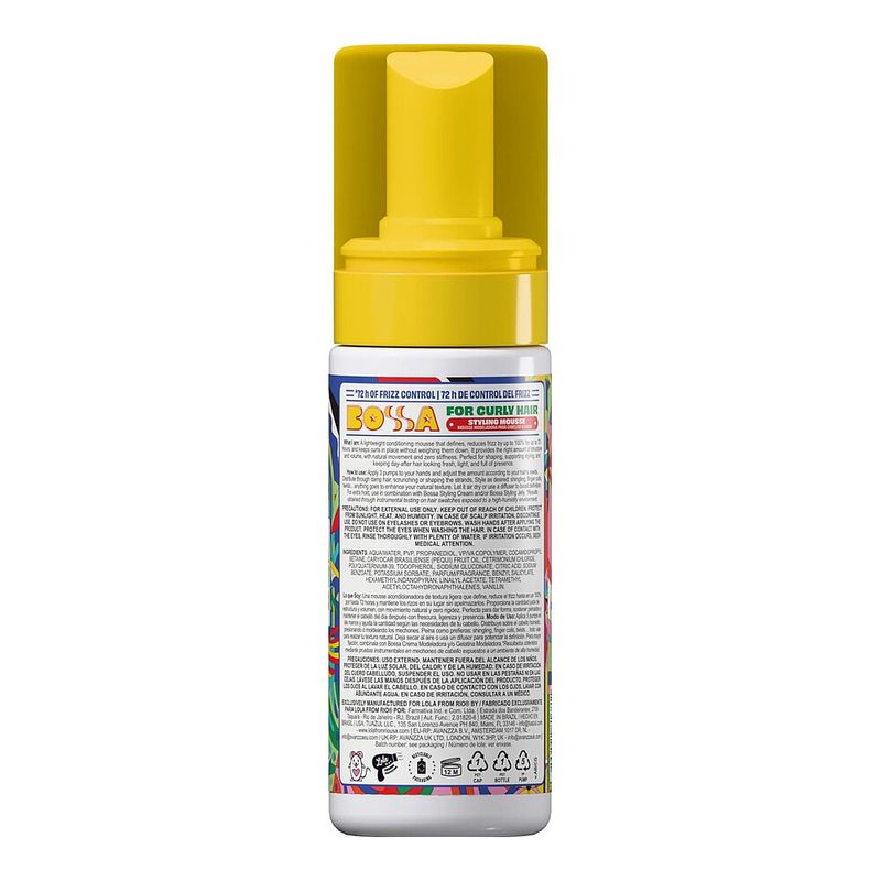 Mousse Modelador Capilar Lola Bossa 150ml