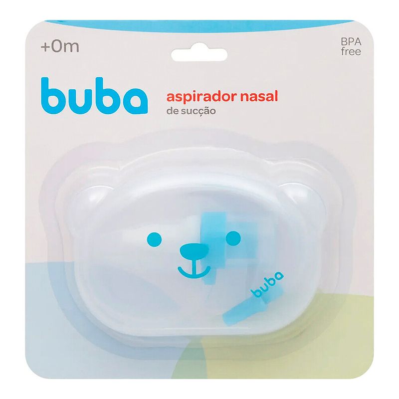 Aspirador Nasal de Succao Buba Ursinho com Estojo