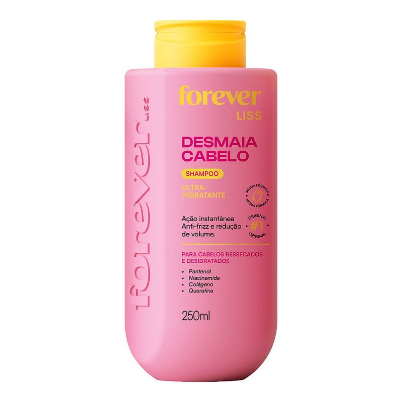 Shampoo Desmaia Cabelo Ultra Hidratante 250ml