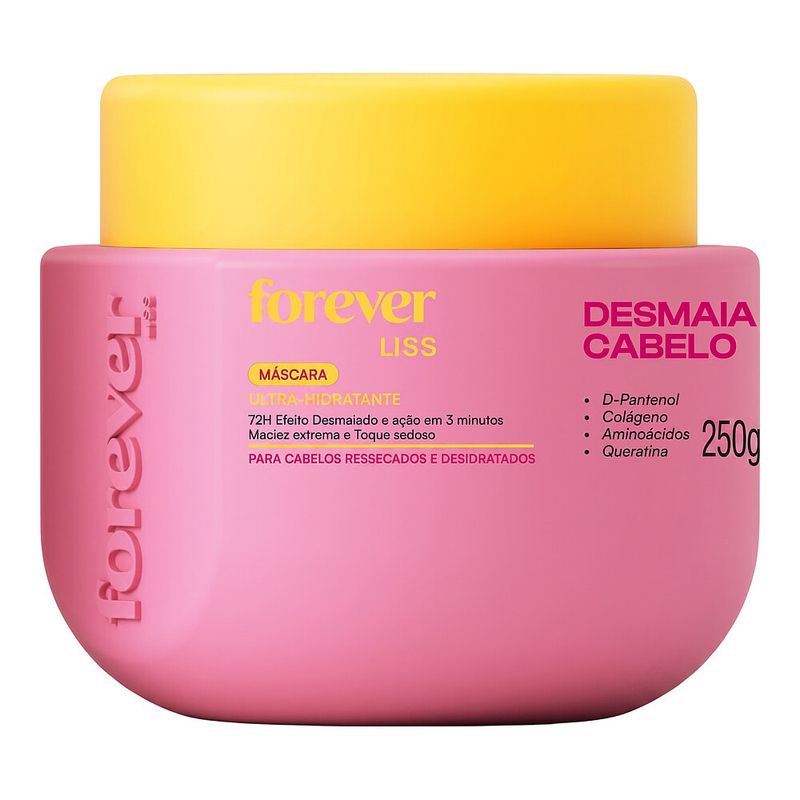 Mascara Desmaia Cabelo Ultra Hidratante 250g