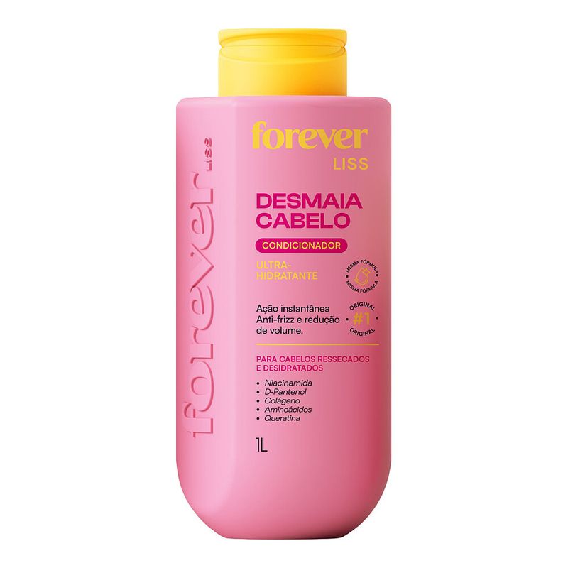 Condicionador Desmaia Cabelo Ultra Hidratante 1l