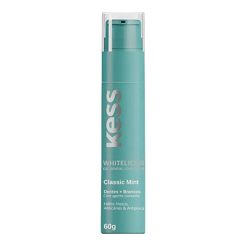 Gel Dental Kess Whitelicious Classic Mint 60ml