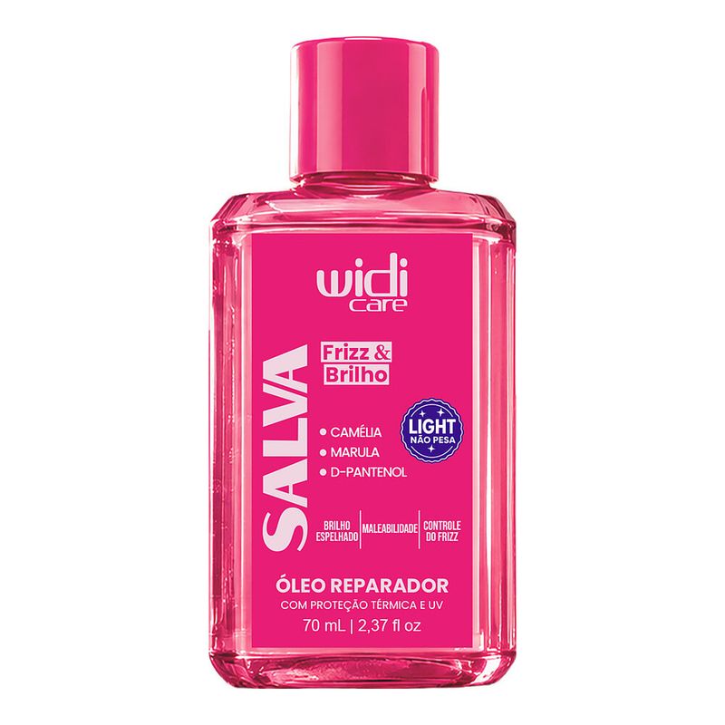 Oleo Reparador Widi Care Salva Frizz e Brilho 70ml