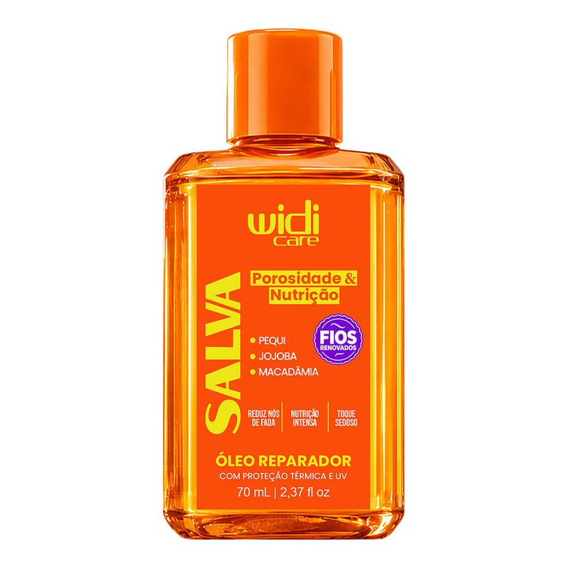 Oleo Reparador Widi Care Salva Porosidade e Nutricao 70ml