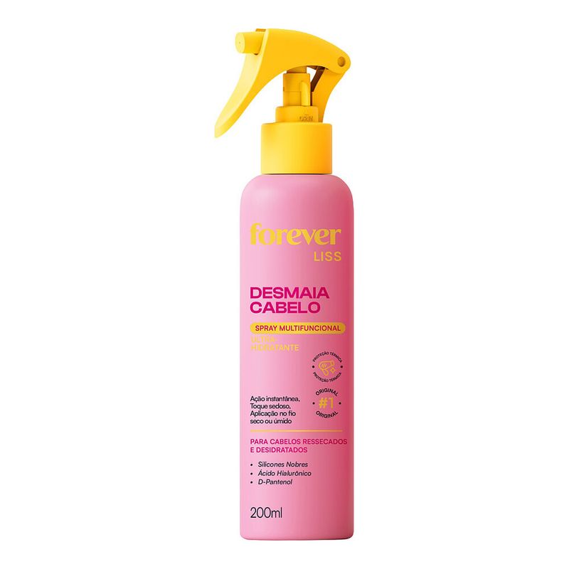 Spray Multifuncional Desmaia Cabelo Ultra Hidratante 200ml