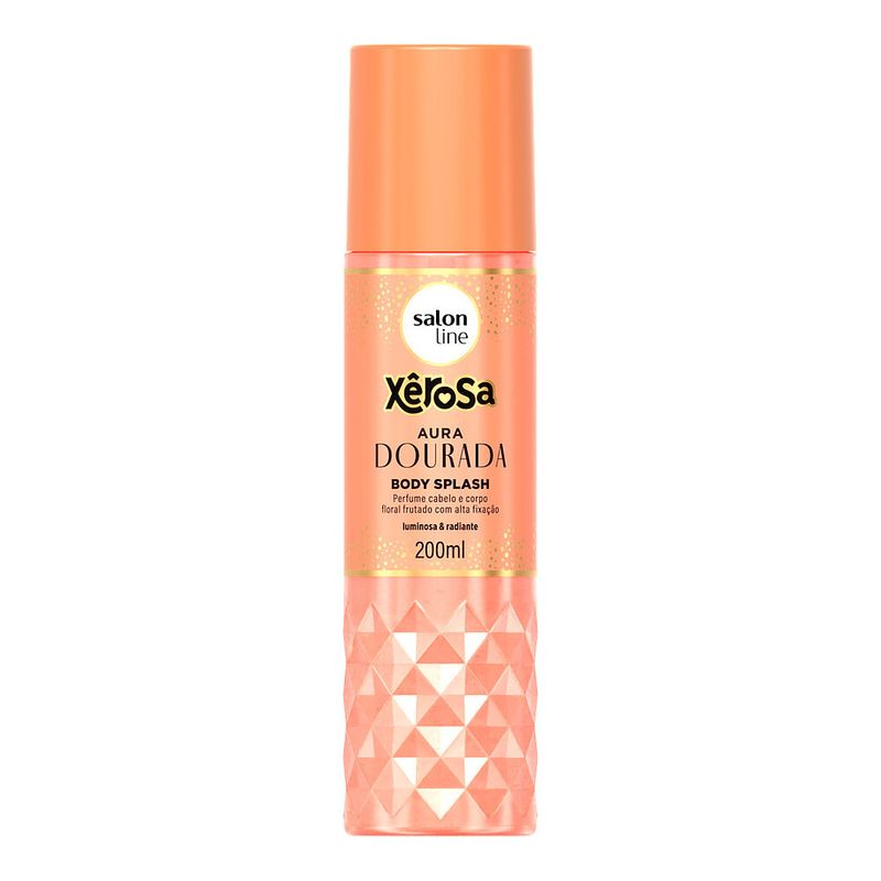Body Splash Salon Line Xerosa Aura Dourada 200ml